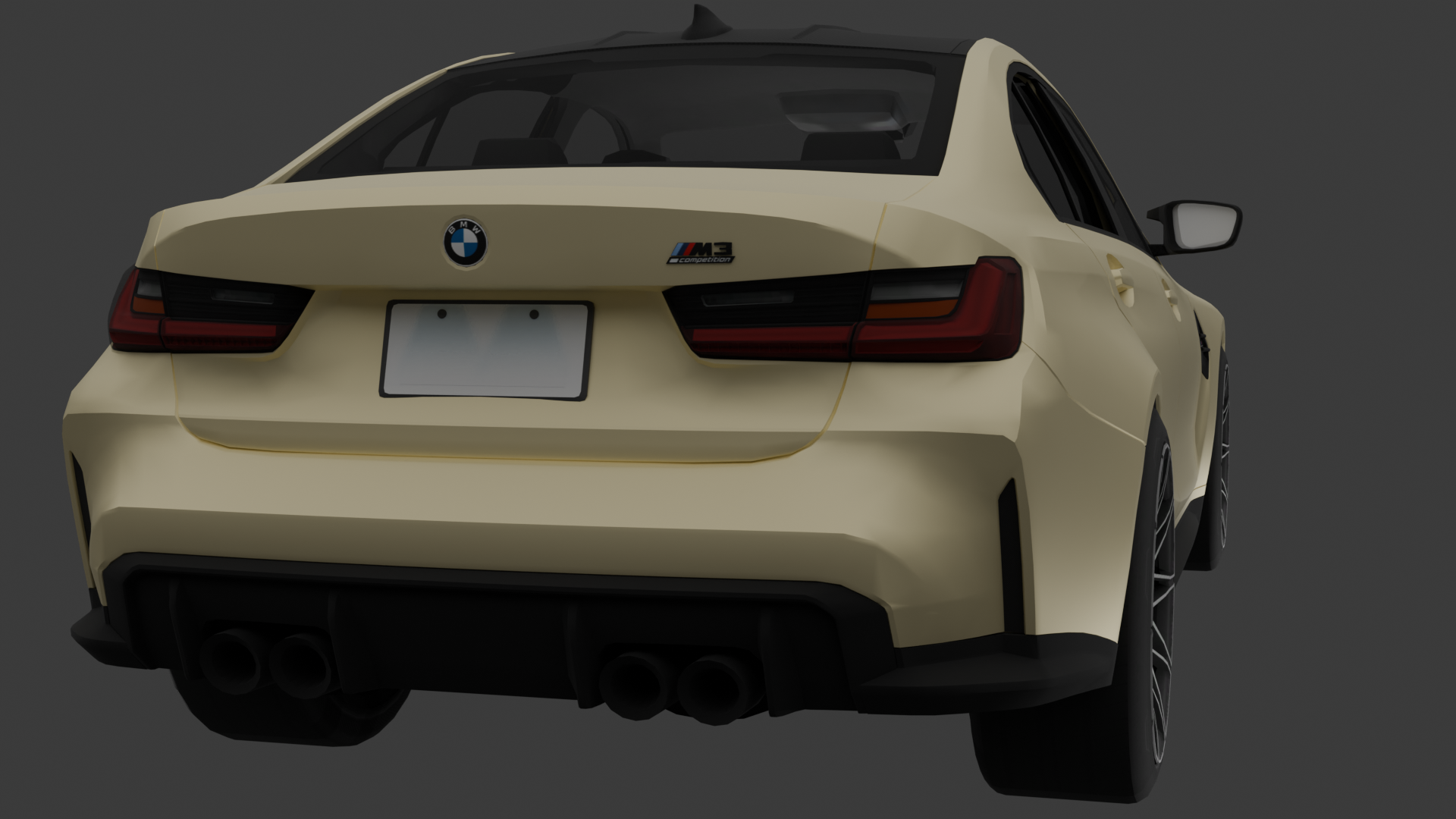 Autó - Hátulnézet