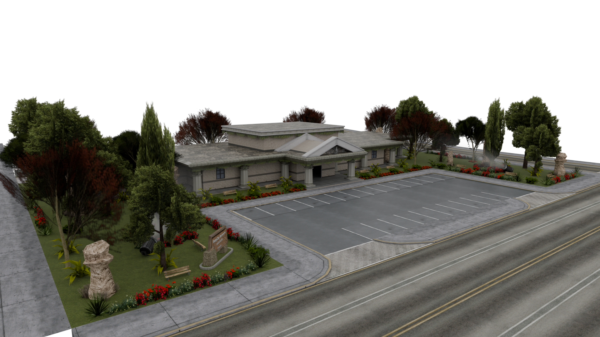 3D Modell - Textúrázott nézet